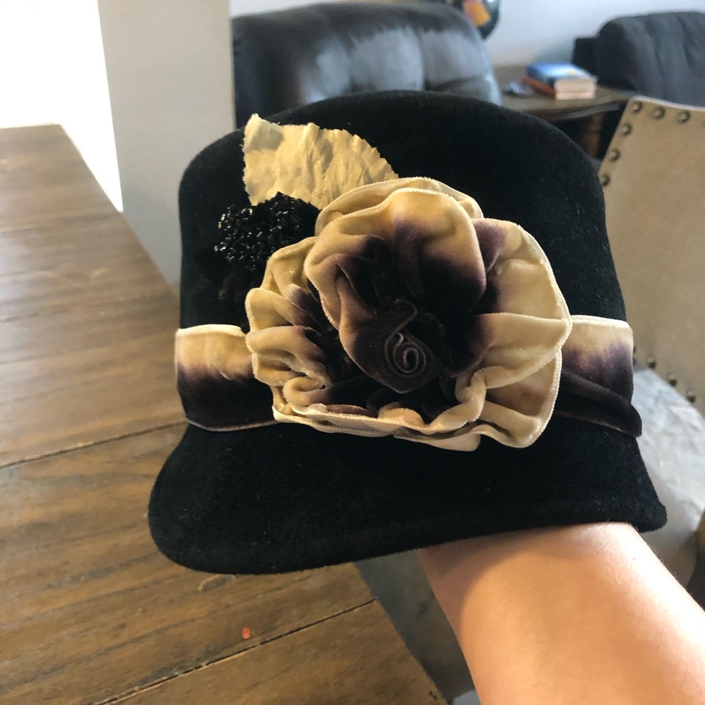 Vintage Louise Green Hat